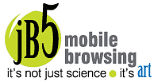 Webový prohlížeč jB5 - novinka pro Windows Mobile i Symbian